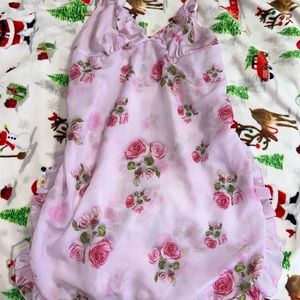 Floral Silky Sleep Dress, Small, Open to offers